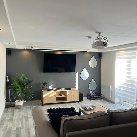 Tres Bel Type Loft De 40 M2, Classe 3 Etoiles Dans Maison Avec Parking Privatif Apartament